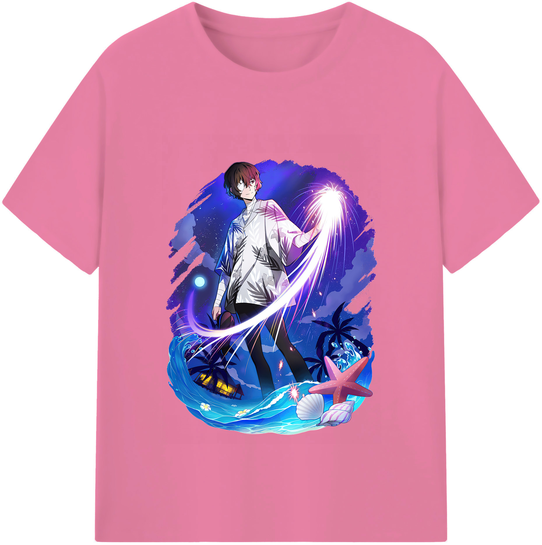 （画像用） 文豪ストレイドッグス Bungo Stray Dogs 綿100％半袖Tシャツ（フロントプリント）